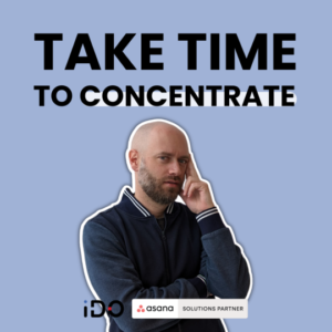 Give yourself time to focus