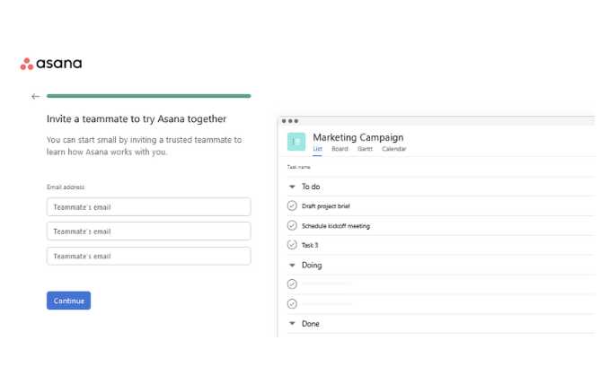 Case 1: step #14 login to Asana