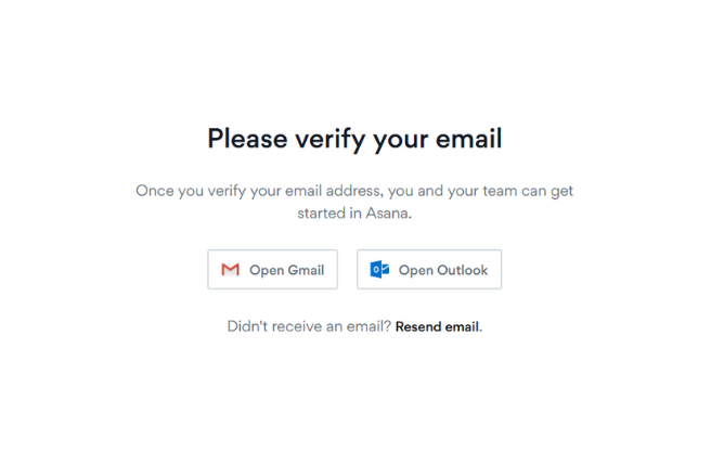 Case 1: step #3 login to Asana