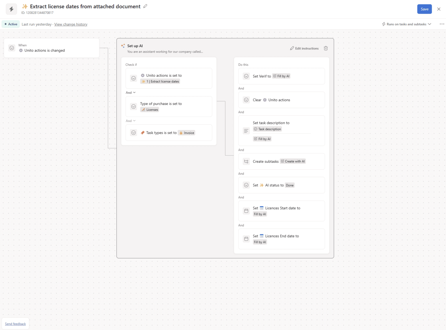 Extraire des informations des documents téléchargés