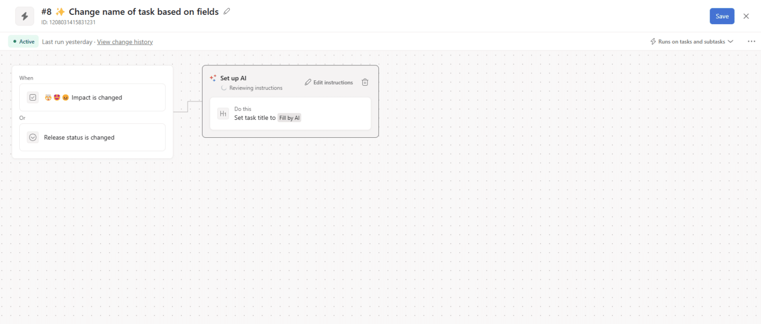 Normaliser les titres des tâches