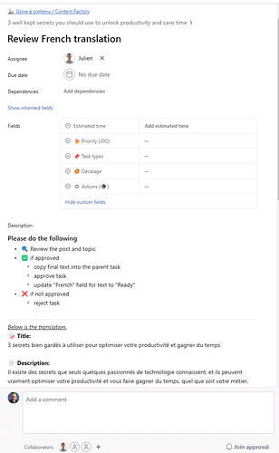 Traduire le contenu automatiquement 1
