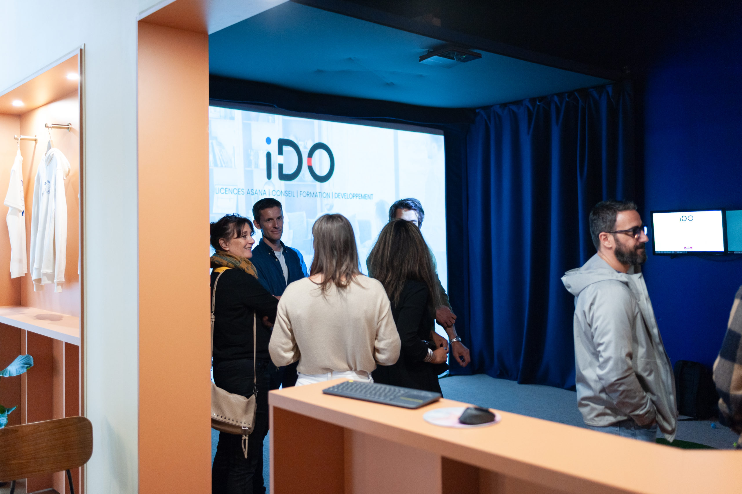 Networking at Marketing Event