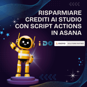 risparmiare crediti AI Studio con Script Actions in Asana