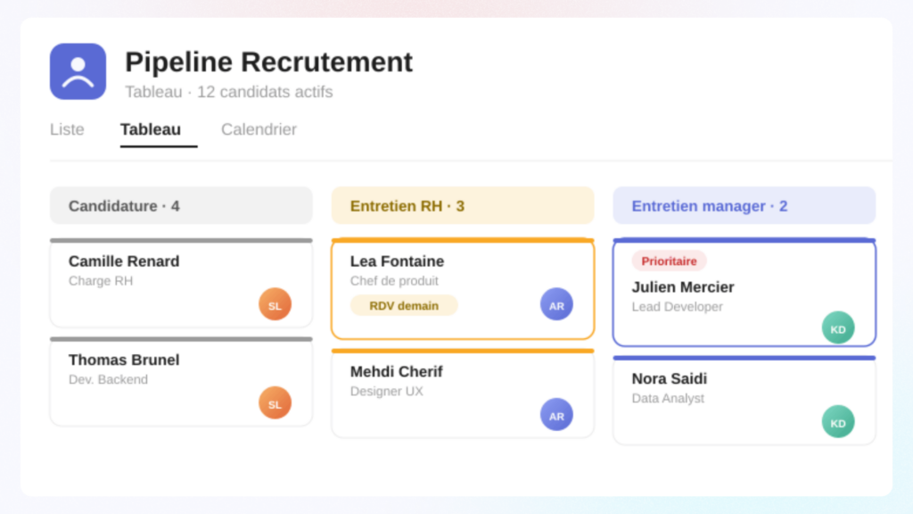 VOUS ETES - Responsable RH RECRUTEMENT Pipeline recrutement int&eacute;gration rapide, visibilit&eacute; totale